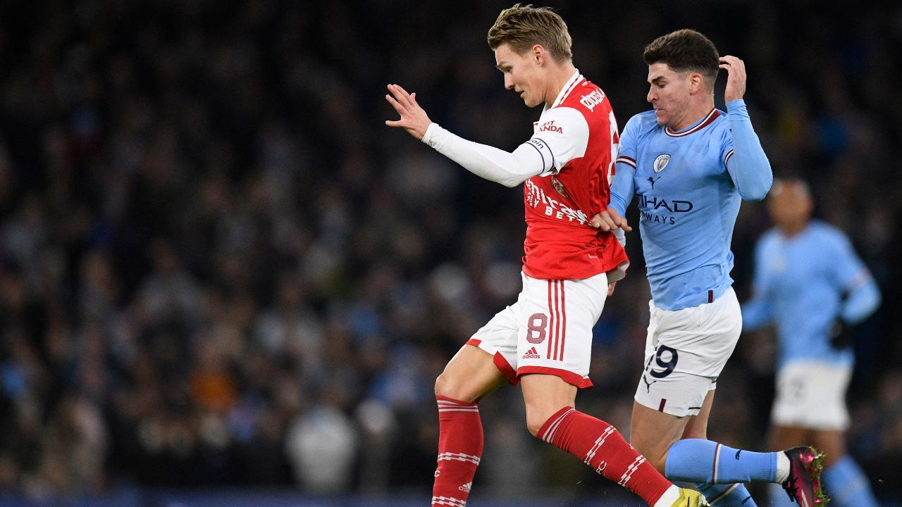 Manchester City knocks out Arsenal 1-0 in the FA Cup